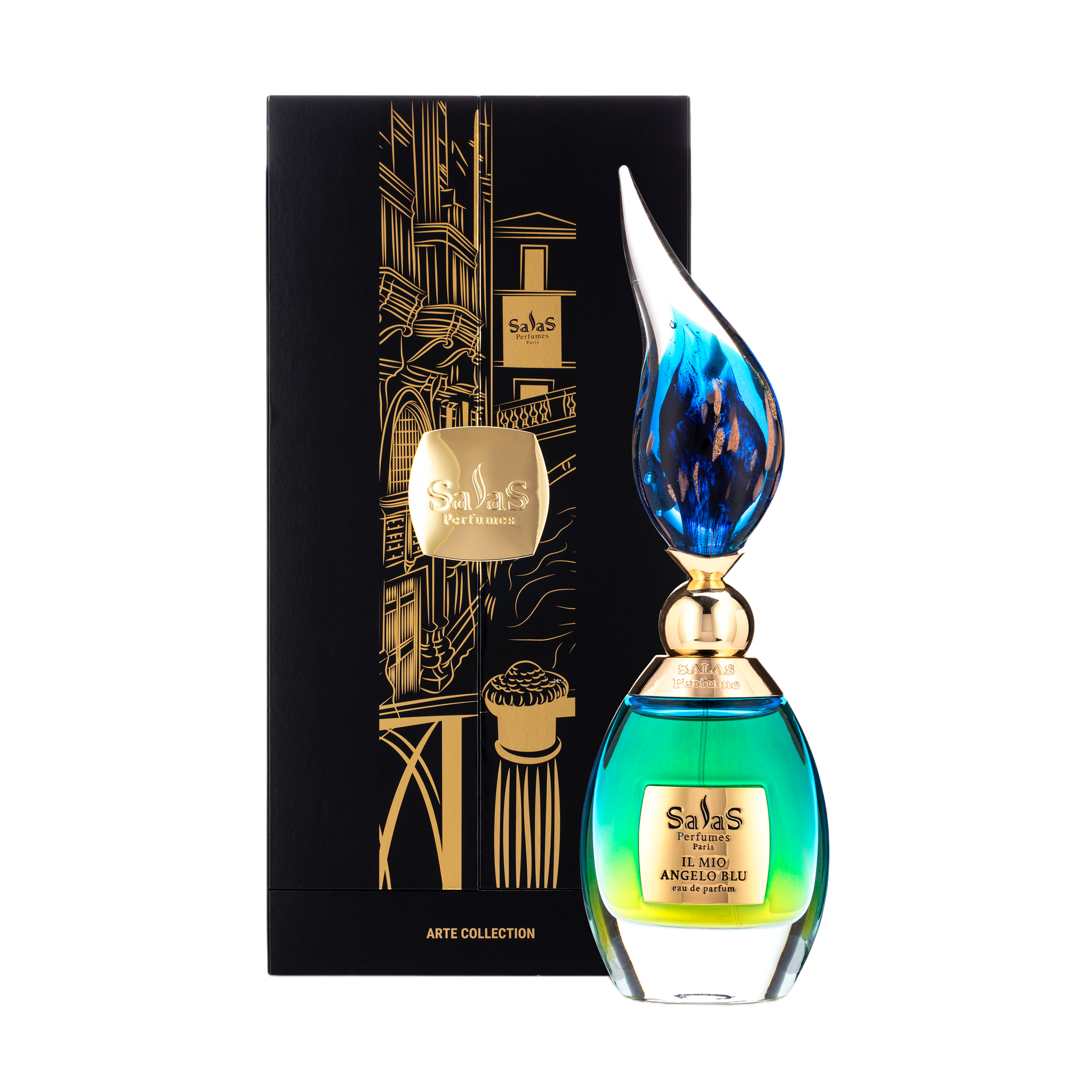 IL MIO ANGELO BLU - Wooden Box - Odecla Paris Perfumes